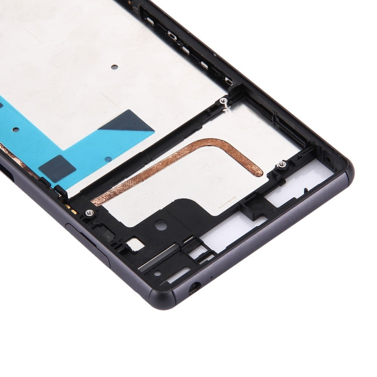 แผ่นปิดกรอบที่อยู่อาศัยด้านหน้าสำหรับ Sony Xperia Z3 / L55w / D6603, For Xperia Z3