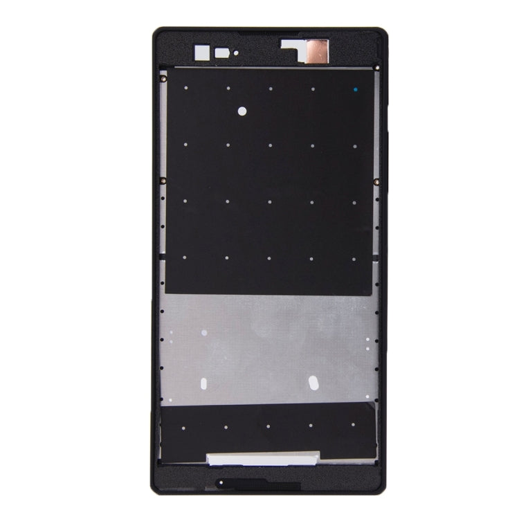 เคสด้านหน้าพร้อมสติ๊กเกอร์กาวสำหรับ Sony Xperia T2 Ultra, For Xperia T2 Ultra(Black)
