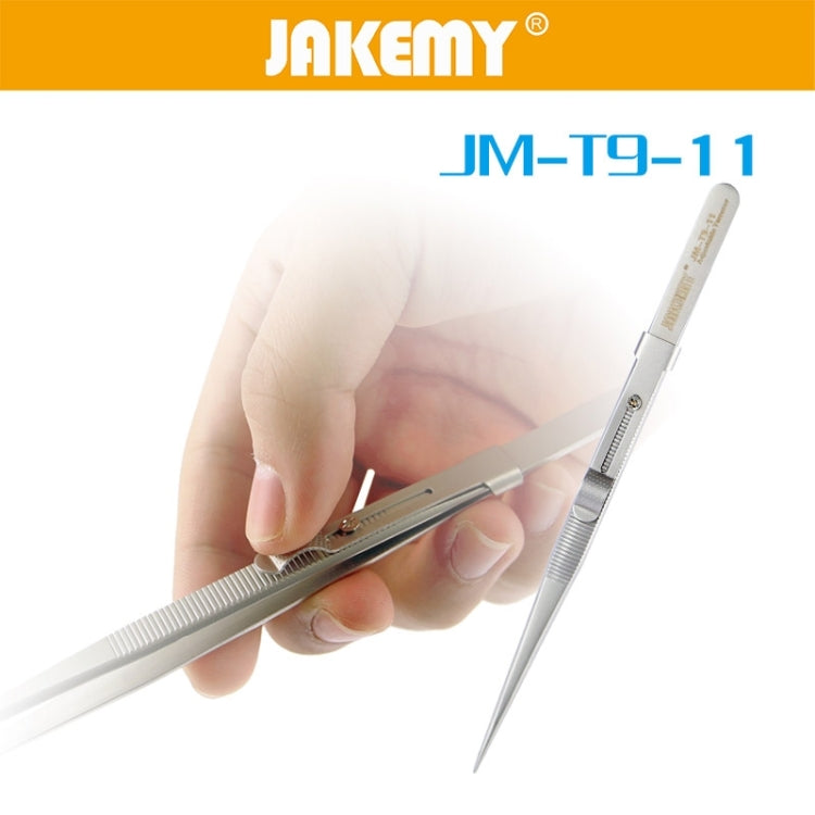 JAKEMY JM-T9-11 แหนบตรงปรับได้, JM-T9-11