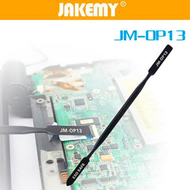 JAKEMY JM-OP13 เครื่องมือเปิดโลหะแงะบาร์ป้องกันไฟฟ้าสถิตย์ / เครื่องมือถอดสายเคเบิลแบบยืดหยุ่น, JM-OP13
