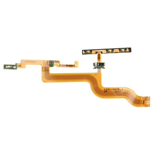 ปุ่มเปิดปิดและปุ่มปรับระดับเสียง Flex Cable สำหรับ Sony Xperia Z4 Tablet Ultra, For Xperia Z4 Tablet