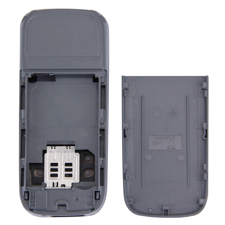 Full Housing Cover (ฝาครอบด้านหน้า + กรอบกลาง + ฝาหลังแบตเตอรี่) สำหรับ Nokia 1200 / 1208 / 1209, For Nokia 1200 / 1208 / 1209, For Nokia 1200