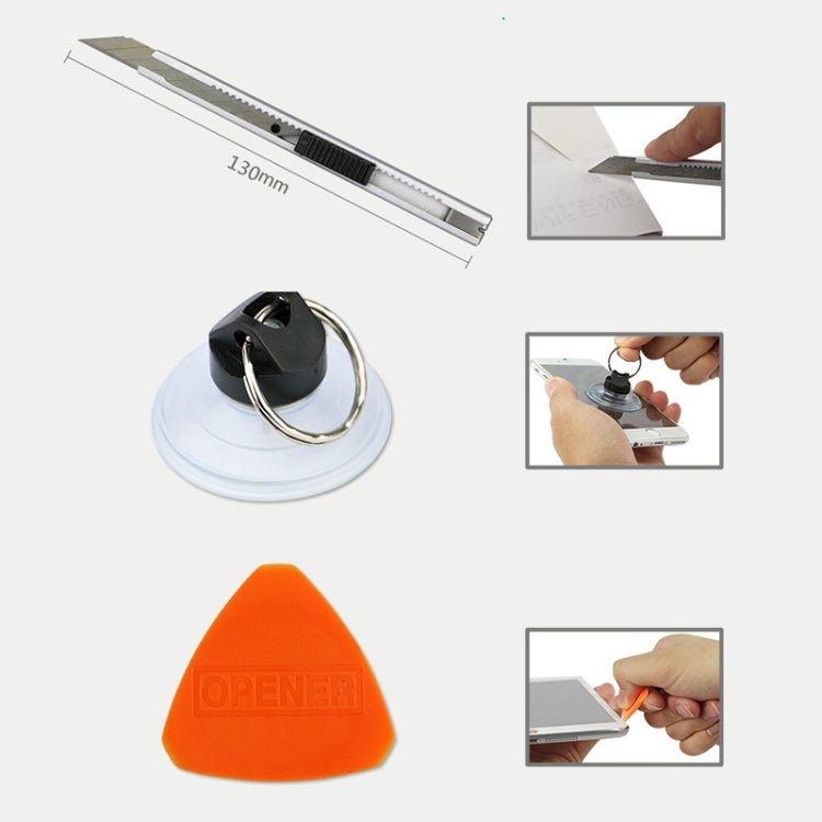 JAKEMY JM-8146 47 in 1 ชุดเครื่องมือบำรุงรักษาในครัวเรือนแบบมัลติฟังก์ชั่น, JM-8146