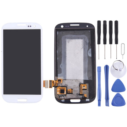 จอแสดงผล LCD ต้นฉบับ + แผงสัมผัสสำหรับ Galaxy SIII / i9300, For Samsung Galaxy SIII