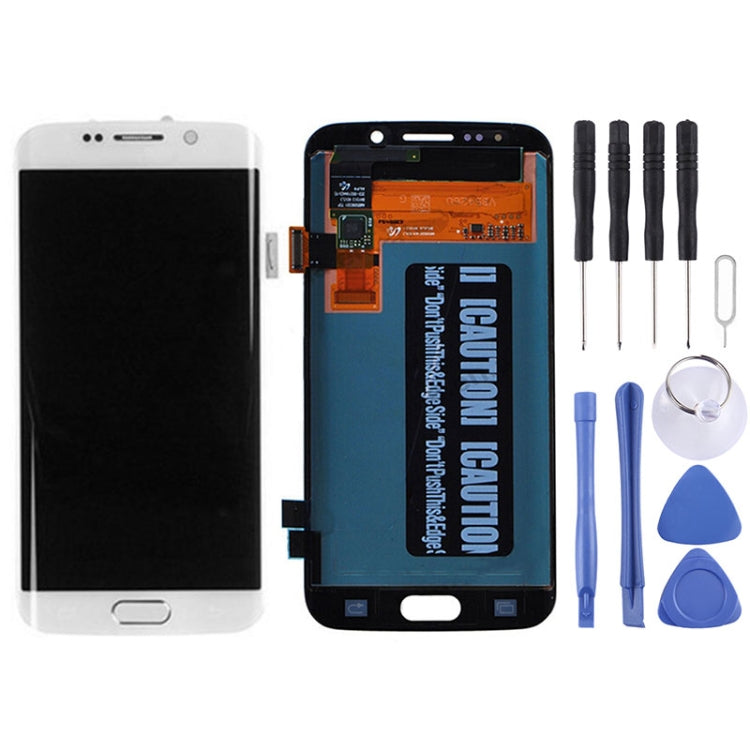 จอแสดงผล LCD ต้นฉบับ + แผงสัมผัสสำหรับ Galaxy S6 Edge/G925, G925F, G925FQ, G925I, G925A, g925T, G925S, G925K, G925L, G9250, For Samsung Galaxy S6 edge