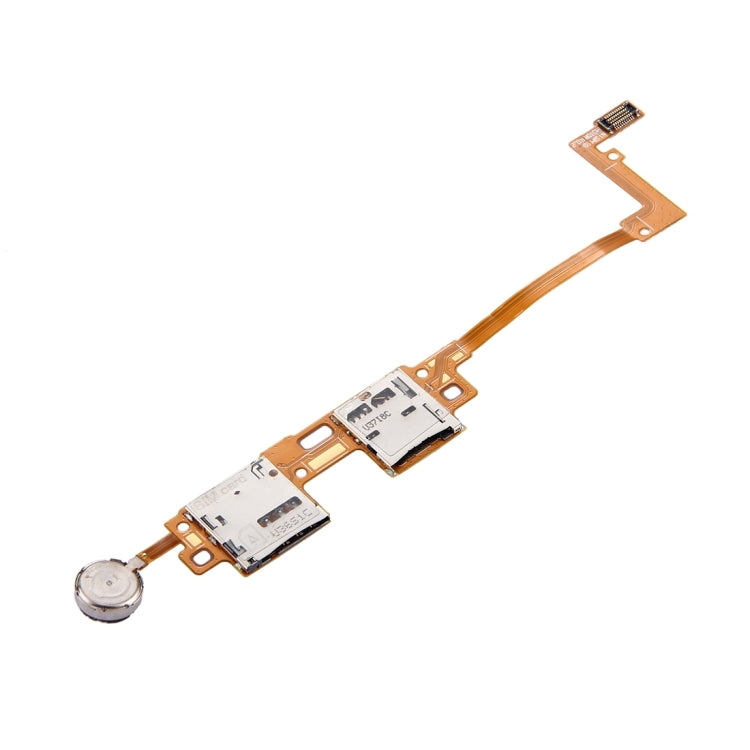 สำหรับ Galaxy Note 10.1 (2014 Edition) / P600 / P605 SIM & SD Card Reader ติดต่อ Flex Cable, For Note 10.1 (2014) /P600