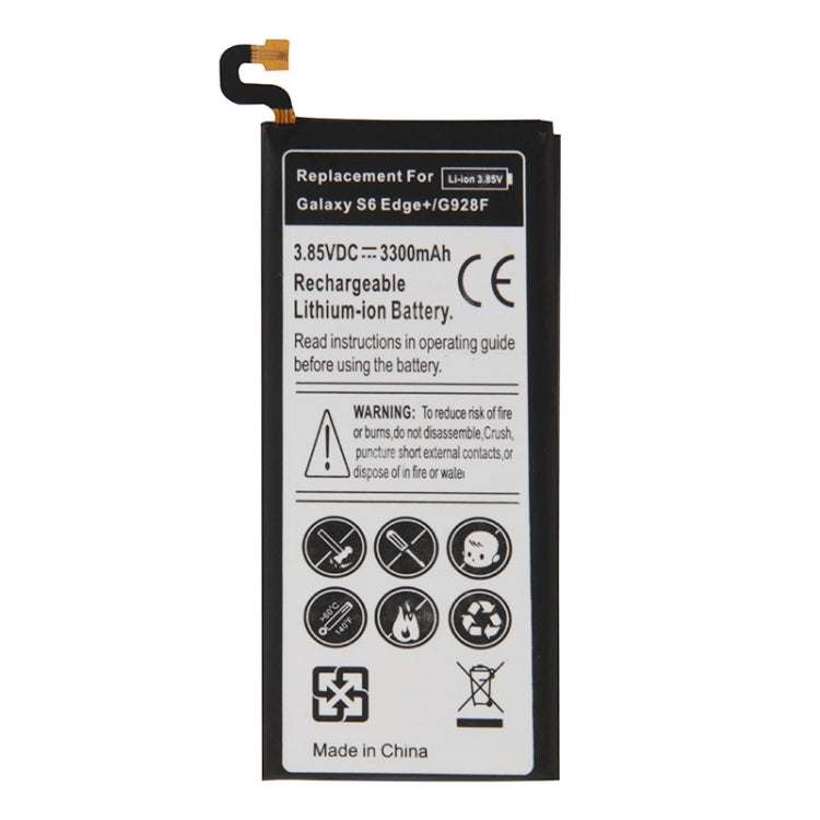 แบตเตอรี่ลิเธียมไอออนแบบรีชาร์จขนาด 3300mAh สำหรับ Galaxy S6 Edge+ / G928F, Neutral 3300mAh
