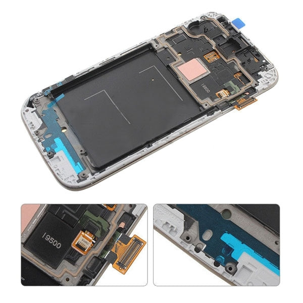 จอแสดงผล LCD ต้นฉบับ + แผงสัมผัสพร้อมกรอบสำหรับ Galaxy S4 CDMA / i545, For Galaxy S4 CDMA / i545
