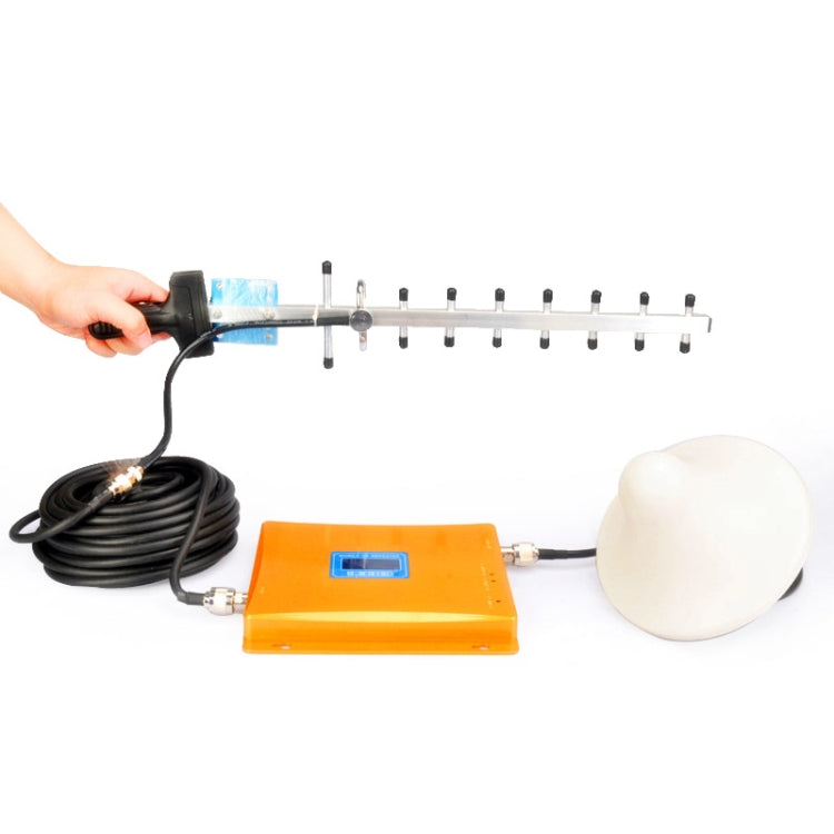 LED 3G WCDMA 2100MHz สัญญาณ Booster / Repeater สัญญาณพร้อมเสาอากาศ Yagi, Signal Booster