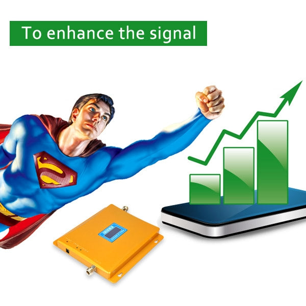 มือถือ LED 3G WCDMA 2100MHz สัญญาณ Booster / Repeater สัญญาณพร้อมเสาอากาศ Sucker, Signal Repeater