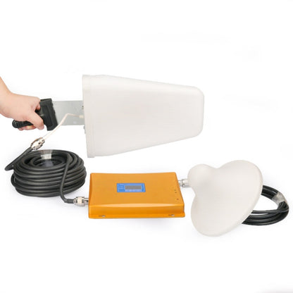 มือถือ LED WCDMA 2100MHz และ GSM 900MHz สัญญาณ Booster / Repeater สัญญาณพร้อมเสาอากาศเป็นระยะลอการิทึม