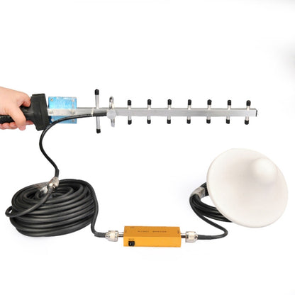 เครื่องขยายสัญญาณ WCDMA 2100MHz / เครื่องทวนสัญญาณ 3G พร้อมเสาอากาศ Yagi, Signal Booster