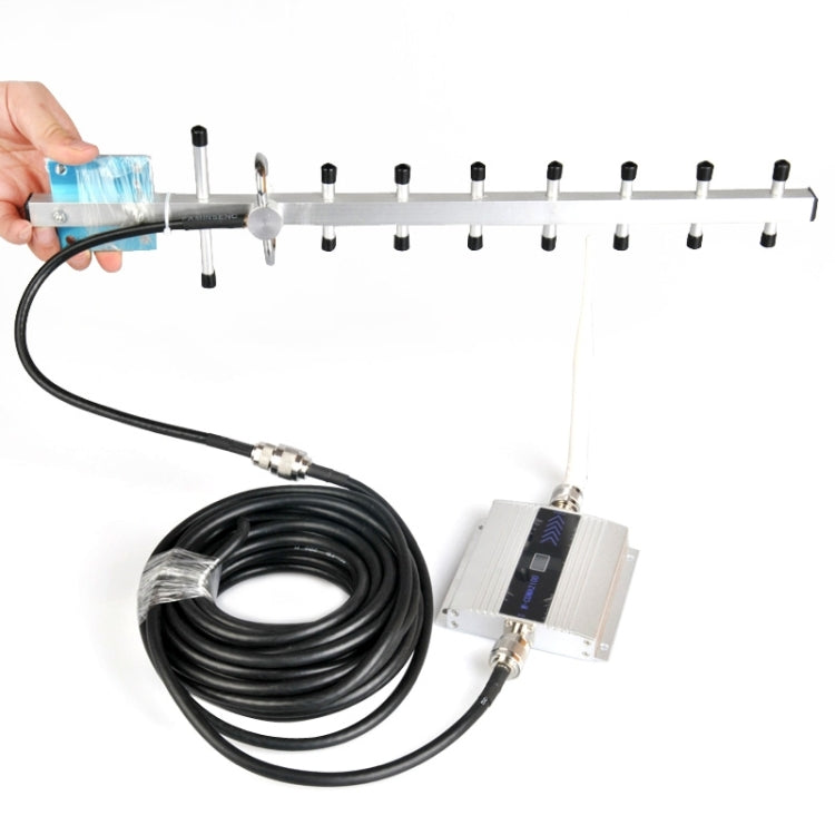 เครื่องขยายสัญญาณ 2100MHz / เครื่องทวนสัญญาณ 3G พร้อมเสาอากาศ Yagi, 2100MHz Signal Repeater