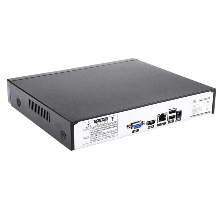 N8/1U-M 8CH H.264 DVR เครือข่าย HDD เครื่องบันทึกวิดีโอดิจิตอล, รองรับ VGA / RJ45 NET / USB 2.0, N8/1U-M 8CH