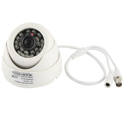 CMOS 420TVL เลนส์ 3.6 มม. วัสดุ ABS กล้องอินฟราเรดสีพร้อม LED 24 ดวง, ระยะ IR: 20 ม., with 24 LED