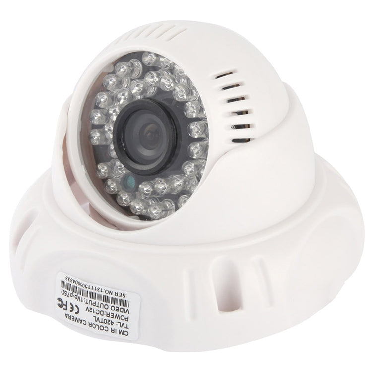CMOS 420TVL เลนส์ 3.6 มม. วัสดุ ABS กล้องอินฟราเรดสีพร้อม LED 36 ดวง, ระยะ IR: 20 ม., 36 LED