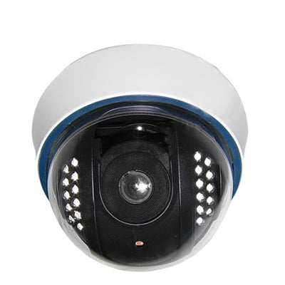 1/3 SONY Color 520TVL กล้อง CCD แบบโดม ระยะ IR: 15 ม, 700TVL