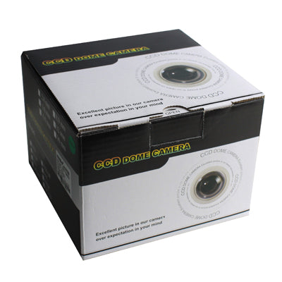 1/3 SONY Color 520TVL กล้อง CCD แบบโดม ระยะ IR: 15 ม, 700TVL