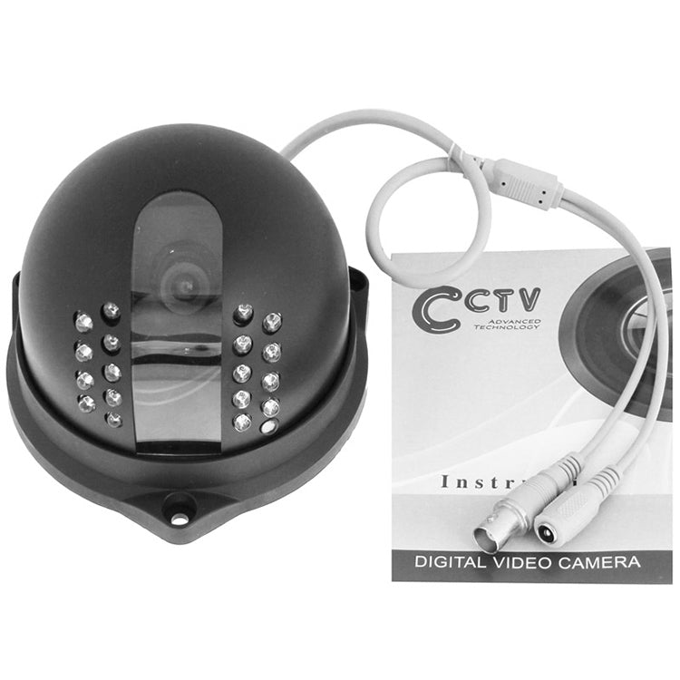 กล้องโดมสีคงที่ Sony 420TVL 3.6 มม. ขนาด 1/3 นิ้ว ระยะ IR: 20 ม., VW-8316