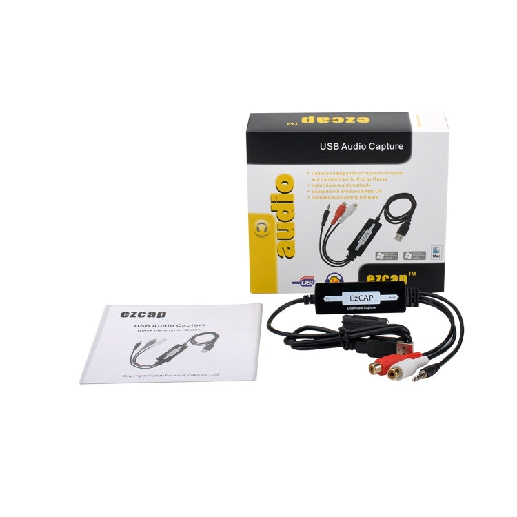 Ezcap216 USB Audio Capture รูปแบบการบันทึก: Wave / MP3