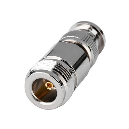 ปลั๊ก BNC UG-255/U ชุบนิกเกิลเข้ากับขั้วต่อแจ็ค UHF, BNC To UHF