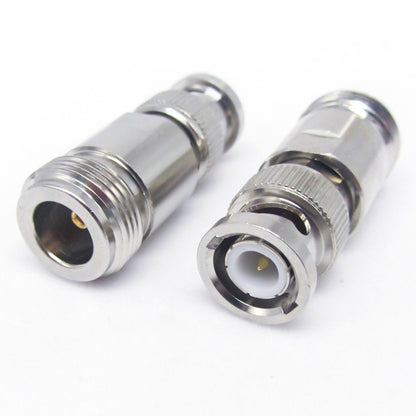 ปลั๊ก BNC UG-255/U ชุบนิกเกิลเข้ากับขั้วต่อแจ็ค UHF, BNC To UHF