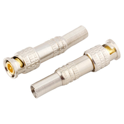 5 ชิ้นทองแดงบัดกรีชายกับหญิงขั้วต่อ BNC, BNC Male to Female