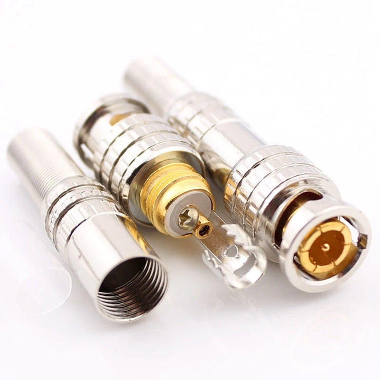 5 ชิ้นทองแดงบัดกรีชายกับหญิงขั้วต่อ BNC, BNC Male to Female