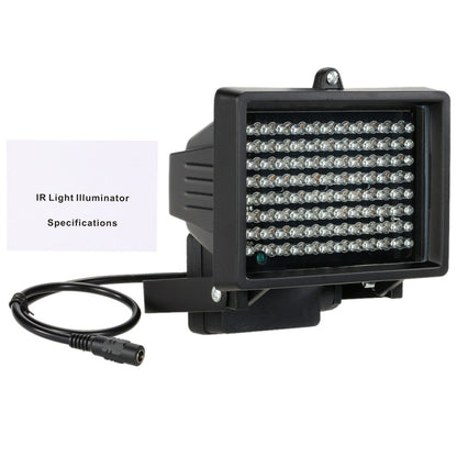 ไฟ LED เสริม 96 ดวงสำหรับกล้อง CCD ระยะ IR: 100 ม. (ZT-496WF) ขนาด: 13x16.8x11 ซม.