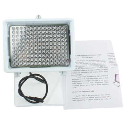 ไฟเสริม LED 140 ดวงสำหรับกล้อง CCD ระยะ IR: 150 ม. (ZT-140LF) ขนาด: 11x17x12.5 ซม.