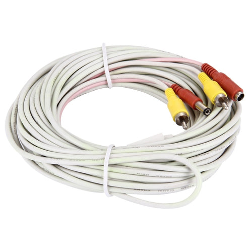 กล้องวงจรปิด CCTV Power Video Male to Female Cable ความยาว 15 ม