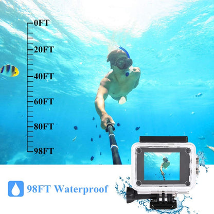 SJ4000 Full HD 1080P 1.5 นิ้ว LCD Sports Camcorder พร้อมเคสกันน้ำ, เซ็นเซอร์ 12.0 Mega CMOS, กันน้ำ 30 ม.
