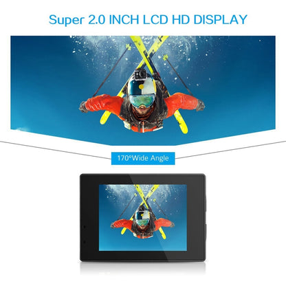 SJ4000 Full HD 1080P 1.5 นิ้ว LCD Sports Camcorder พร้อมเคสกันน้ำ, เซ็นเซอร์ 12.0 Mega CMOS, กันน้ำ 30 ม.