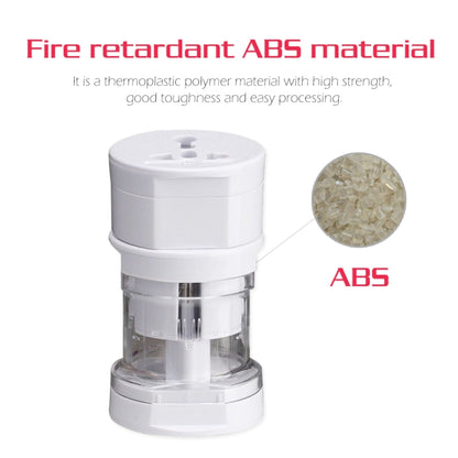 ทั้งหมดใน 1 EU + AU + UK + US Plug Travel Universal Adapter