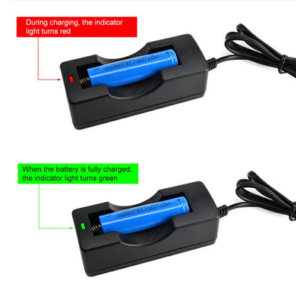 เครื่องชาร์จแบตเตอรี่สำหรับ 18650, เอาต์พุต: 4.2V/ 650mA, ปลั๊ก US, 650mA with cable
