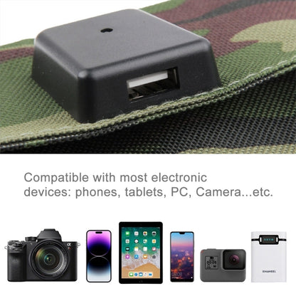 แผงโซลาร์เซลล์พับได้แบบพกพา 10W / กระเป๋าชาร์จพลังงานแสงอาทิตย์สำหรับแล็ปท็อป / โทรศัพท์มือถือ, 10W