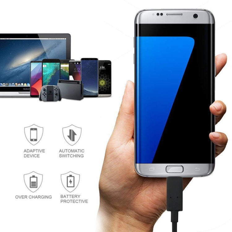 สาย USB 2.0 ถึง USB 3.1 Type-C ยาว 1 ม