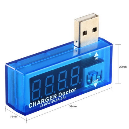 USB Voltage Charge Doctor / เครื่องทดสอบกระแสไฟสำหรับโทรศัพท์มือถือ / แท็บเล็ต, USB Voltage-KW-201