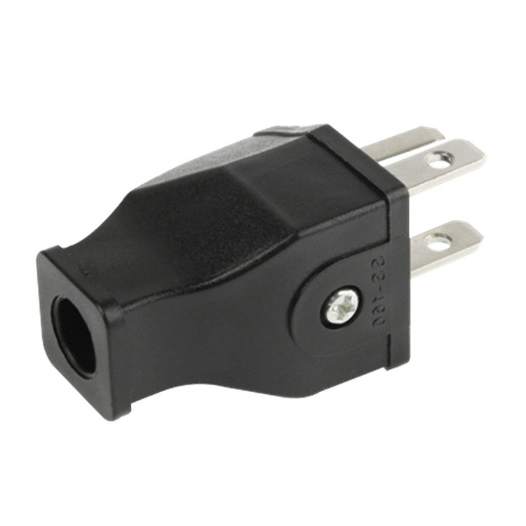 US ปลั๊กอะแดปเตอร์เสียบปลั๊กไฟ AC ติดผนังสำหรับเดินทางสากล, US Plug Male