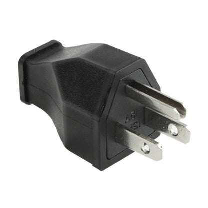US ปลั๊กอะแดปเตอร์เสียบปลั๊กไฟ AC ติดผนังสำหรับเดินทางสากล, US Plug Male