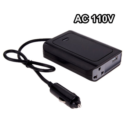 DY-200N, 200W DC 12V เป็น AC รถอินเวอร์เตอร์ไฟฟ้าพร้อมพอร์ต USB 500mA และปลั๊กไฟ EU / US, 110V, DY-200N