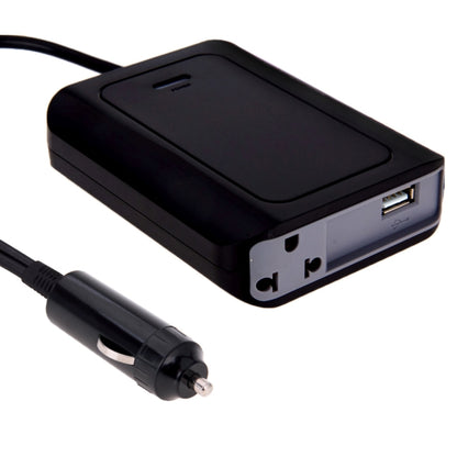 DY-200N, 200W DC 12V เป็น AC รถอินเวอร์เตอร์ไฟฟ้าพร้อมพอร์ต USB 500mA และปลั๊กไฟ EU / US, 110V, DY-200N