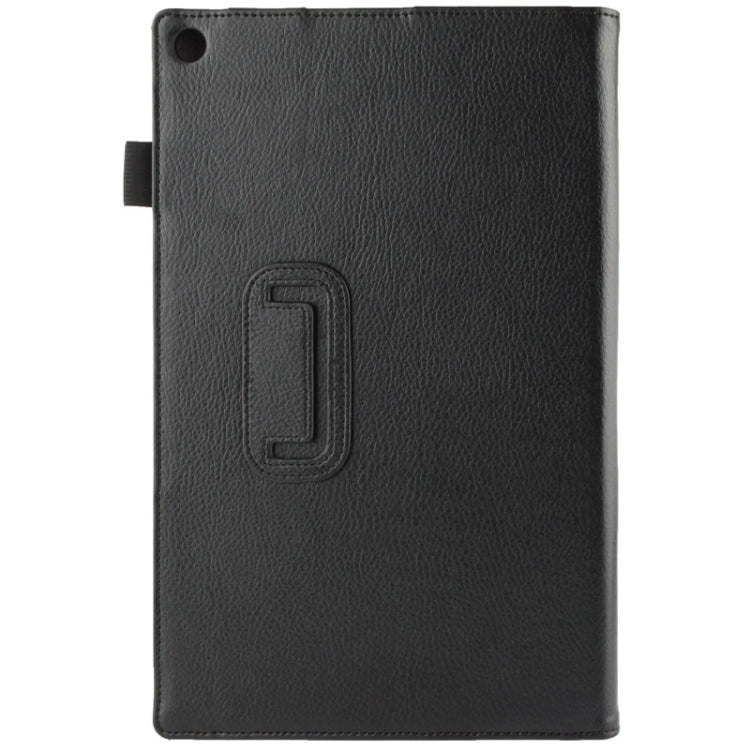 ซองหนังเนื้อลิ้นจี่พร้อมที่วางสำหรับ Sony Xperia Tablet Z2 10.1