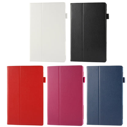 ซองหนังเนื้อลิ้นจี่พร้อมที่วางสำหรับ Sony Xperia Tablet Z2 10.1