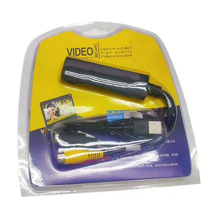 DVD Maker USB 2.0 จับภาพและตัดต่อวิดีโอ (Easy CAP) รองรับรูปแบบการบีบอัด MPEG-1/MPEG-2, ชิป: MA2106, DC60, MA2106 Chip, EM2860 Chip