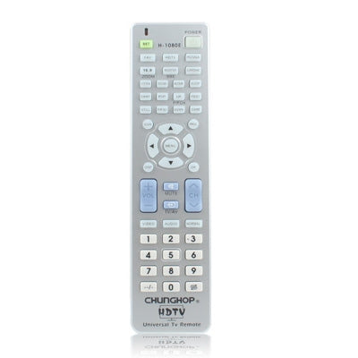 รีโมทคอนโทรลทีวีสากล Chunghop พร้อมคุณสมบัติการนำทาง HDTV เฉพาะ (H-1080E), H-1080E