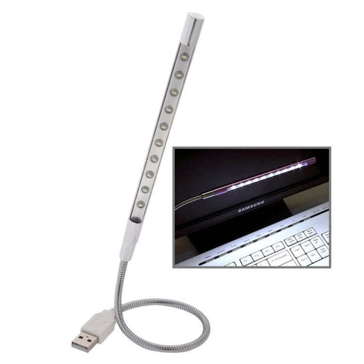 ไฟ LED USB สว่างเป็นพิเศษแบบพกพา 10 LED