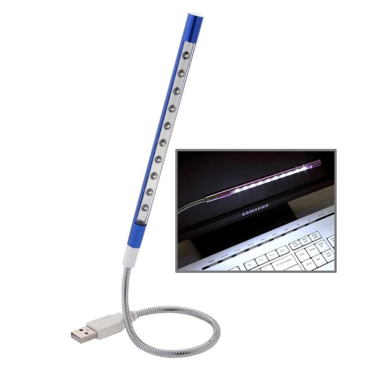 ไฟ LED USB สว่างเป็นพิเศษแบบพกพา 10 LED