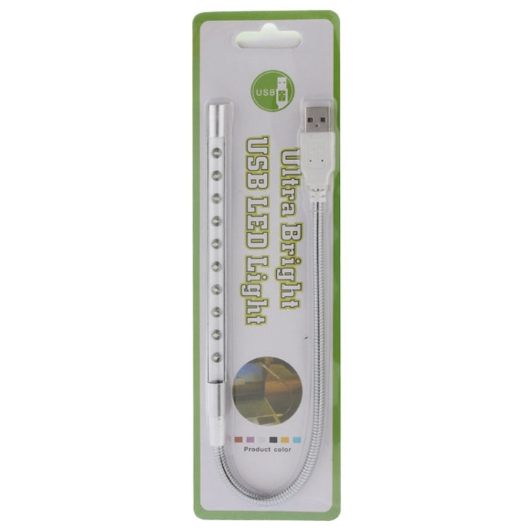 ไฟ LED USB สว่างเป็นพิเศษแบบพกพา 10 LED