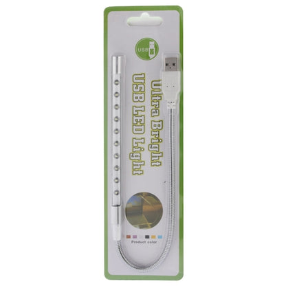 ไฟ LED USB สว่างเป็นพิเศษแบบพกพา 10 LED
